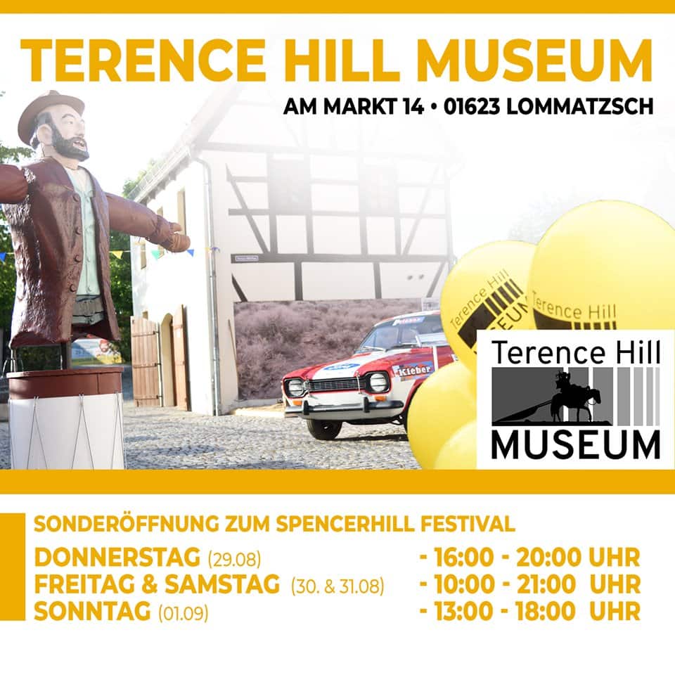 Terence Hill Museum Sonderöffnungszeiten zum Festival